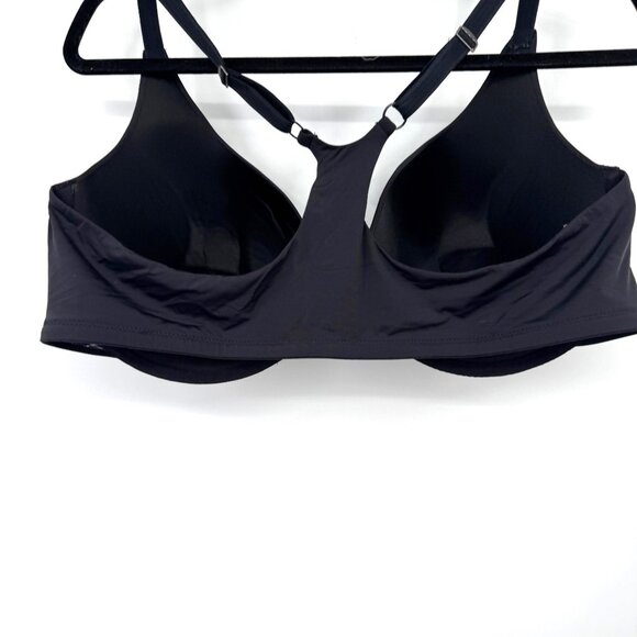 Parish Fe Black Racerback Underwire Bra 44DDD With Front Closure - Picture 8 of 8